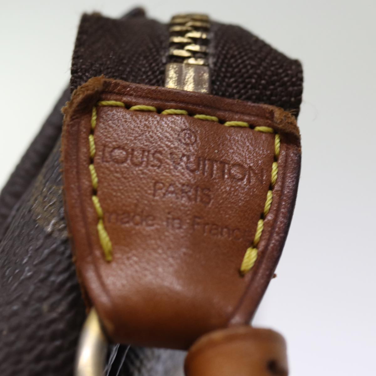 LOUIS VUITTON Monogram Pochette Accessoires Pouch M51980 LV bs14703