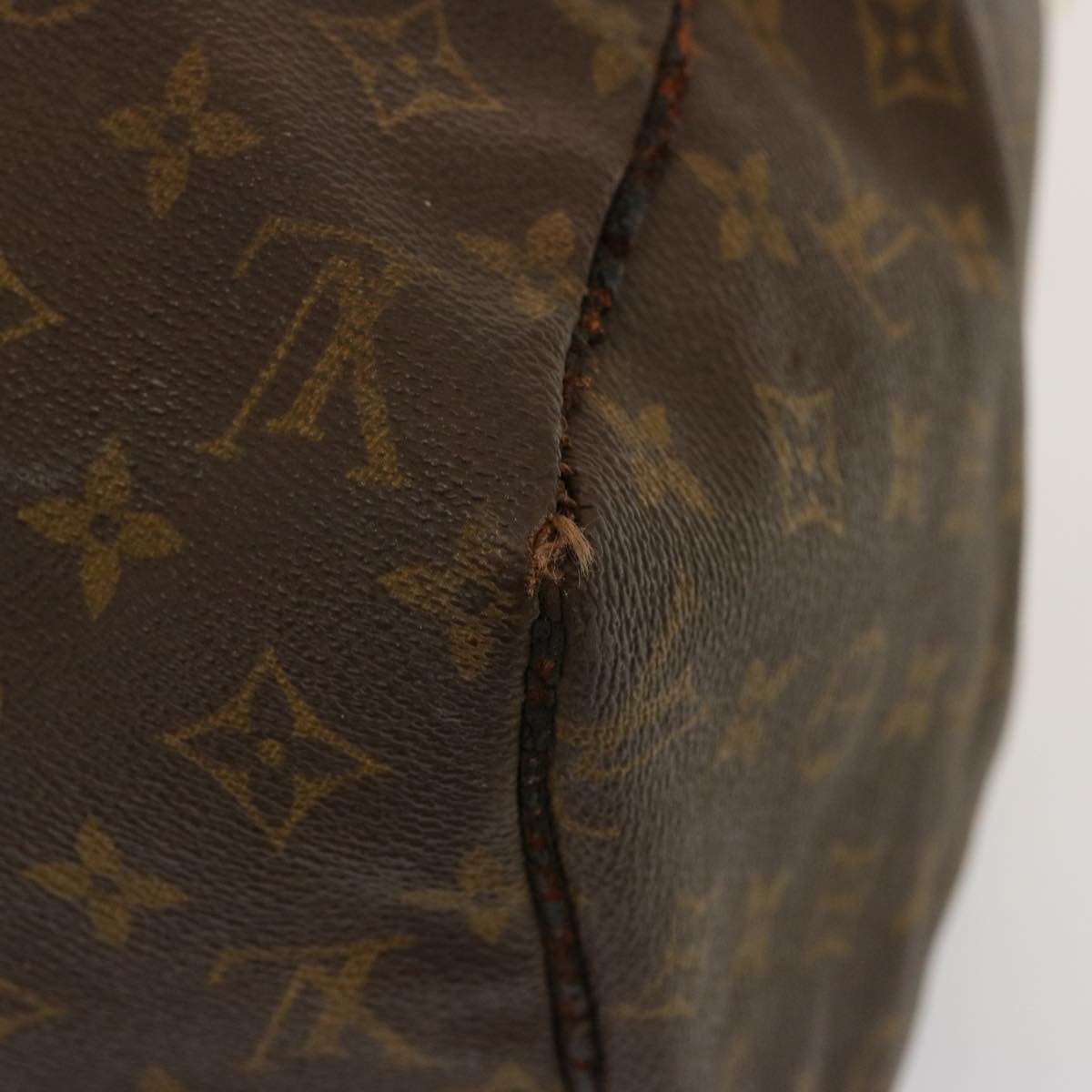 LOUIS VUITTON Monogram Sac Souple 45 Boston Bag M41624 LV bs14742