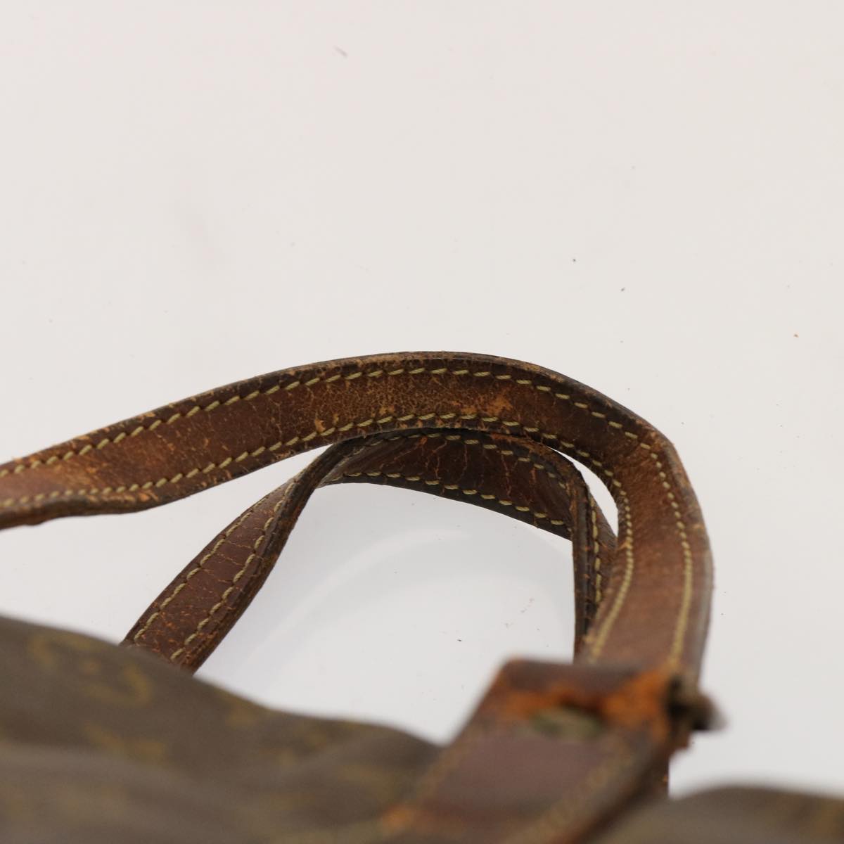 LOUIS VUITTON Monogram Sac Souple 45 Boston Bag M41624 LV bs14742