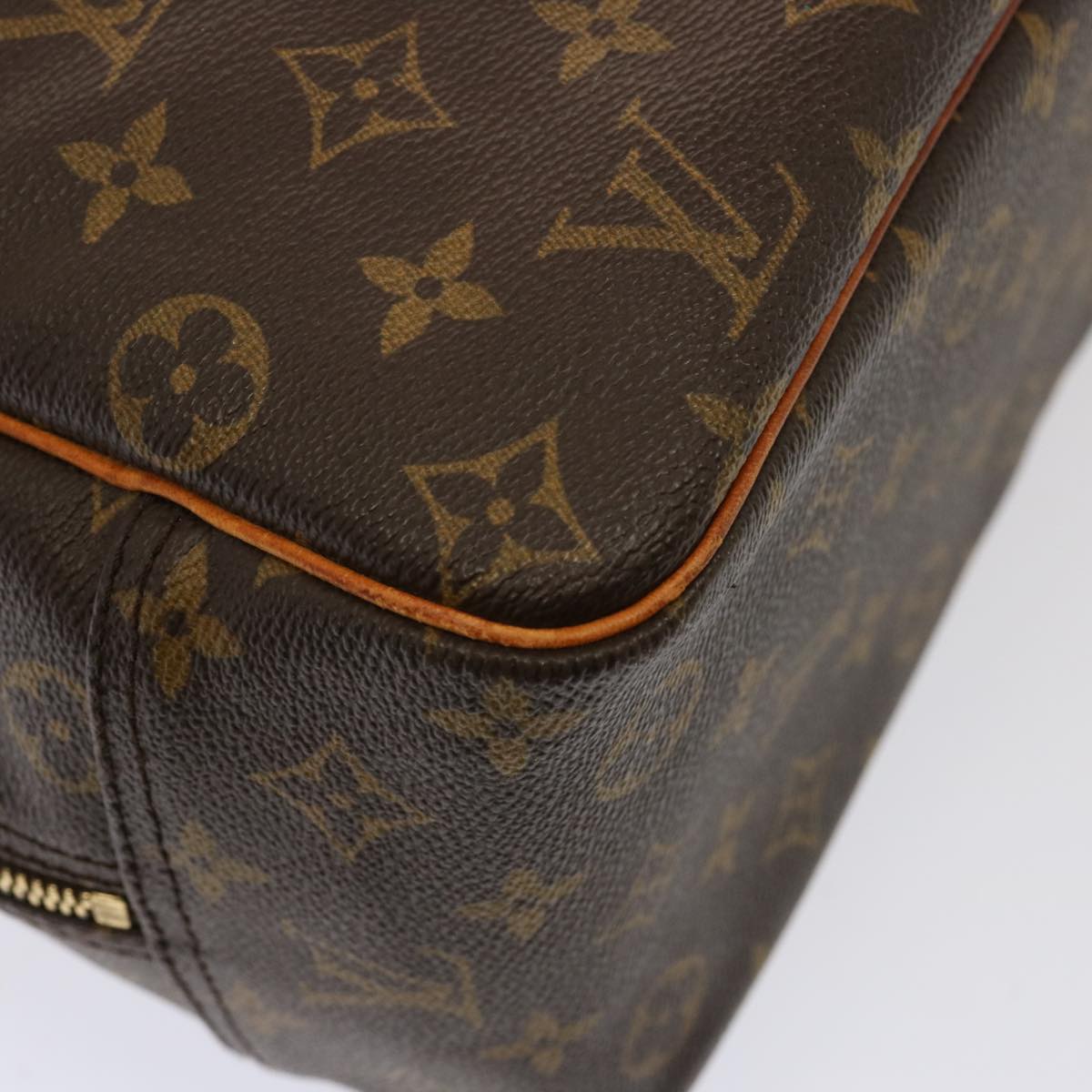 LOUIS VUITTON Monogram Deauville Hand Bag M47270 LV bs14744