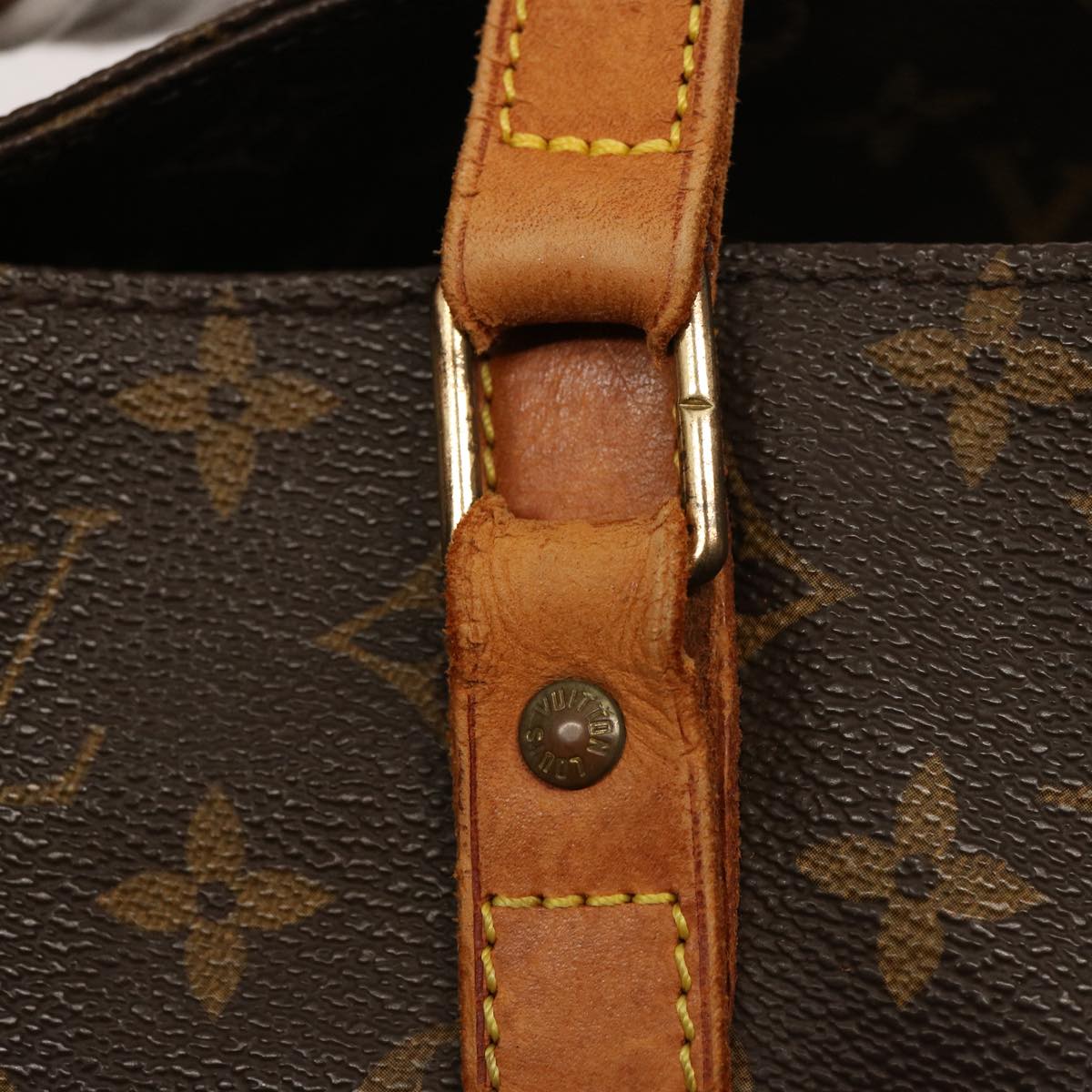 LOUIS VUITTON Monogram Sac Shopping Tote Bag M51108 LV bs14775