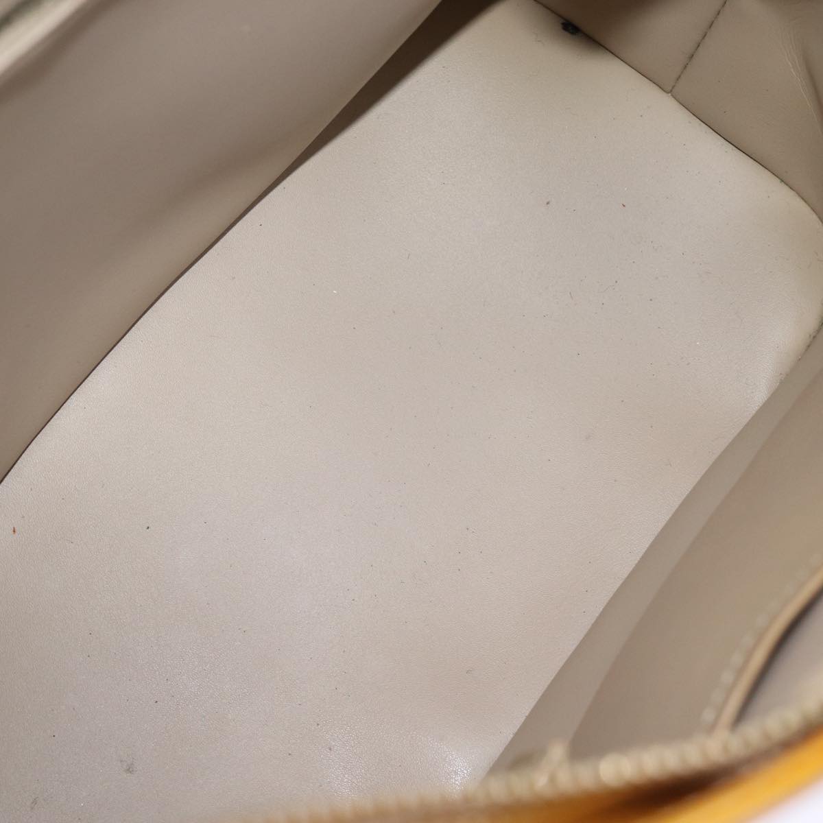 LOUIS VUITTON Monogram Vernis Houston Hand Bag Beige M91004 LV bs14821