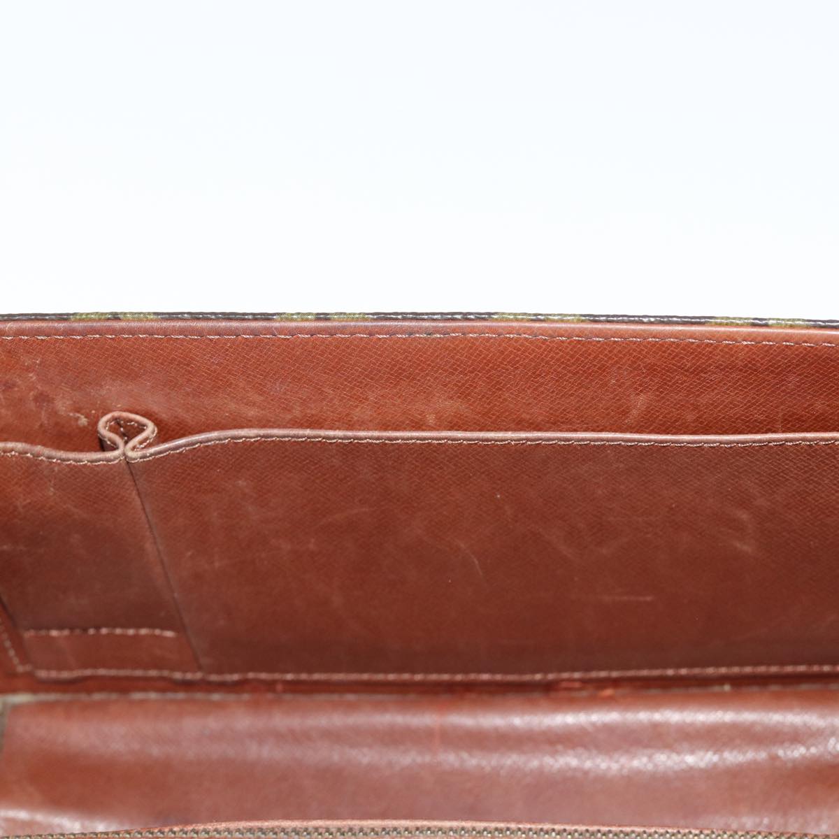 LOUIS VUITTON Monogram Pochette Dam PM Clutch Bag M51812 LV bs14852