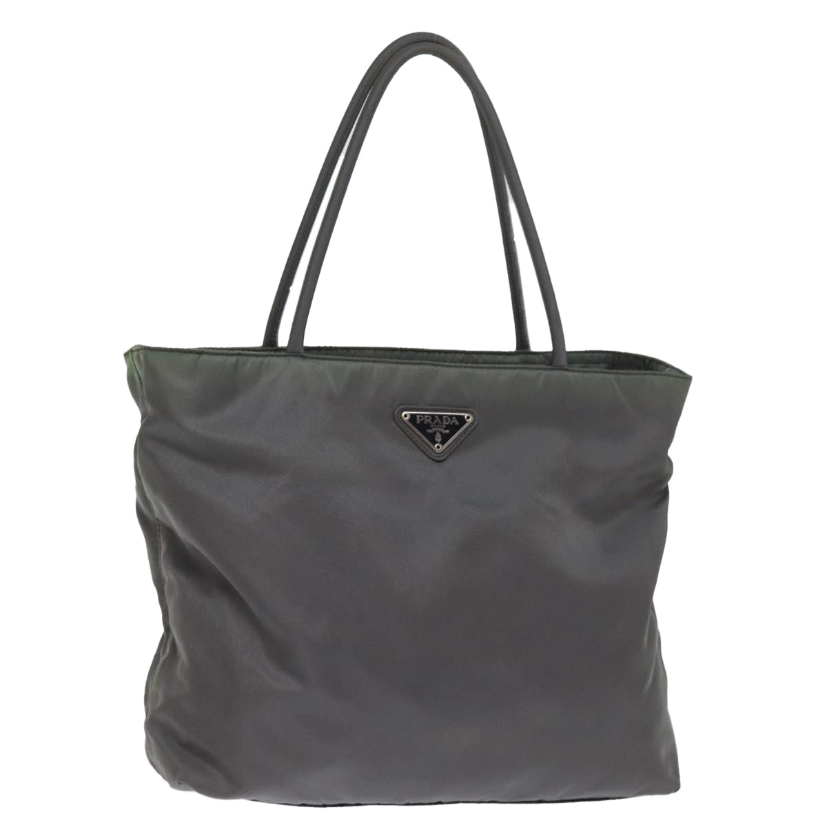 Luxury PradaHand Bag Nylon Gray bs14975