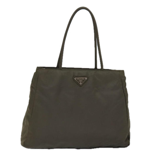 Luxury PradaHand Bag Nylon Khaki bs15044