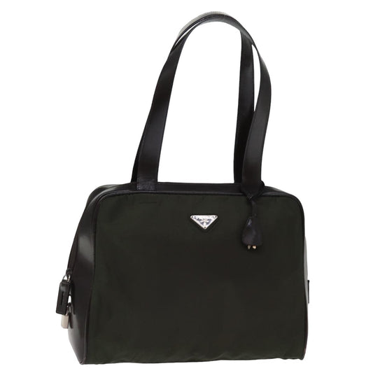 Luxury PradaHand Bag Nylon Khaki bs15055