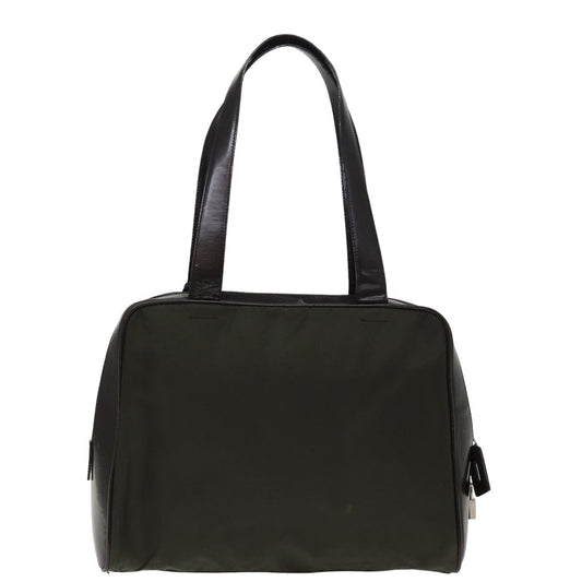 Luxury PradaHand Bag Nylon Khaki bs15055