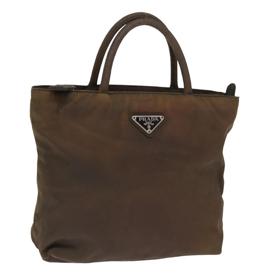 Luxury PradaHand Bag Nylon Brown bs15065