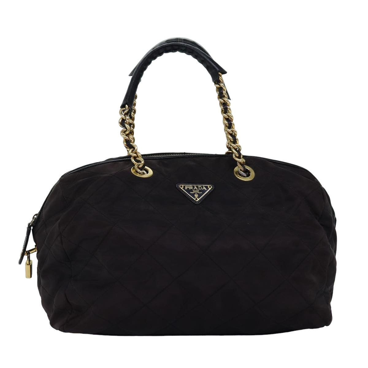 Luxury PradaHand Bag Nylon Black bs15075