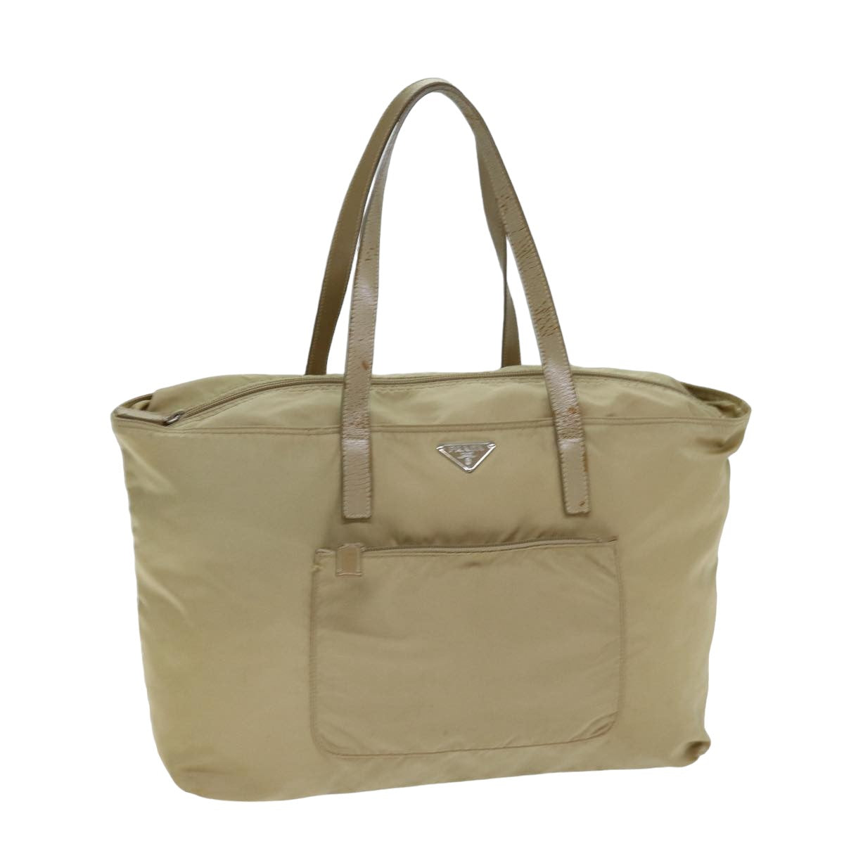Luxury PradaTote Bag Nylon Beige bs15117