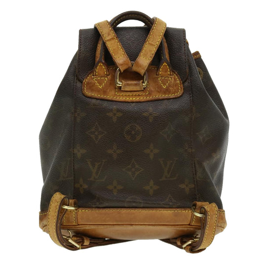 LOUIS VUITTON Monogram Montsouris PM Backpack M51137 LV bs1564