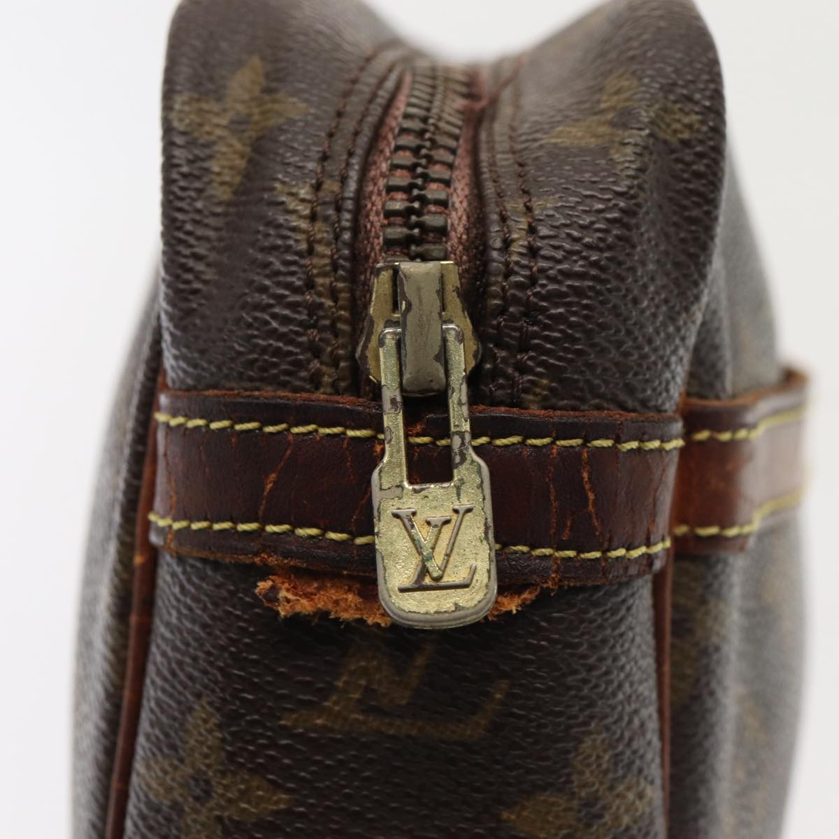 LOUIS VUITTON Monogram Compiegne 28 Clutch Bag M51845 LV bs15907