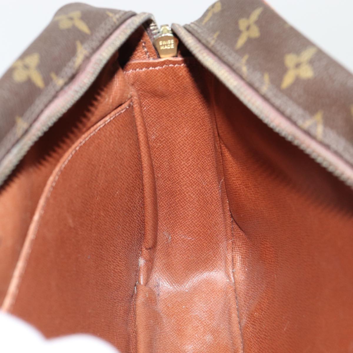 LOUIS VUITTON Monogram Compiegne 28 Clutch Bag M51845 LV bs15907