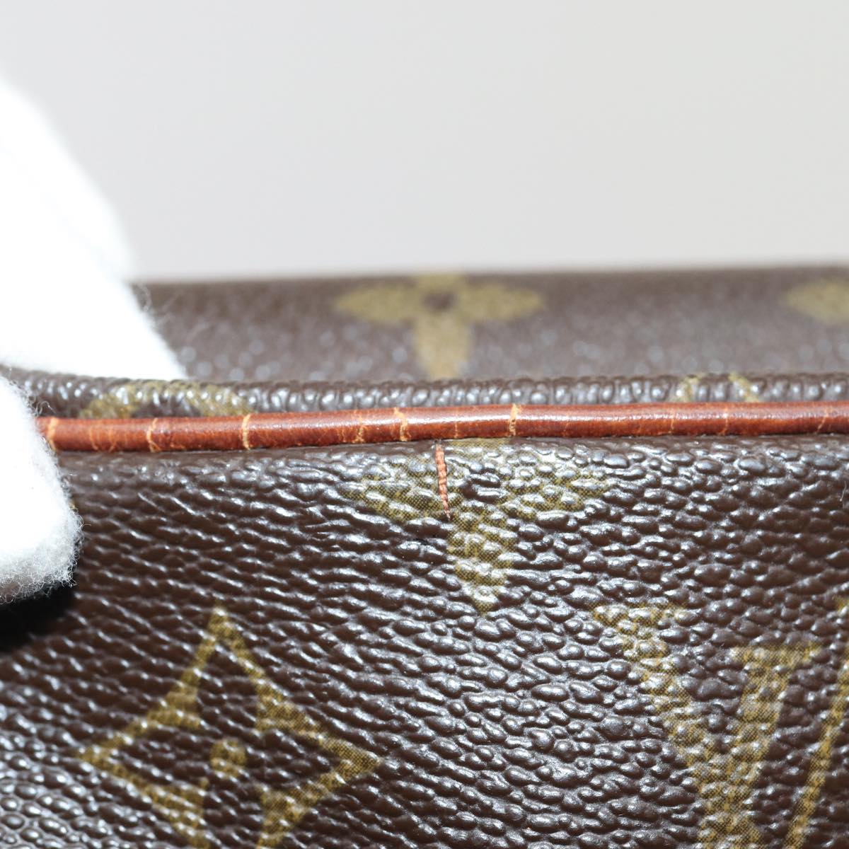 LOUIS VUITTON Monogram Compiegne 28 Clutch Bag M51845 LV bs15907