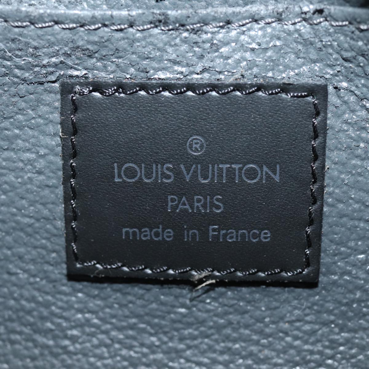 LOUIS VUITTON Epi Dauphine PM Pouch Black M48442 LV bs15910