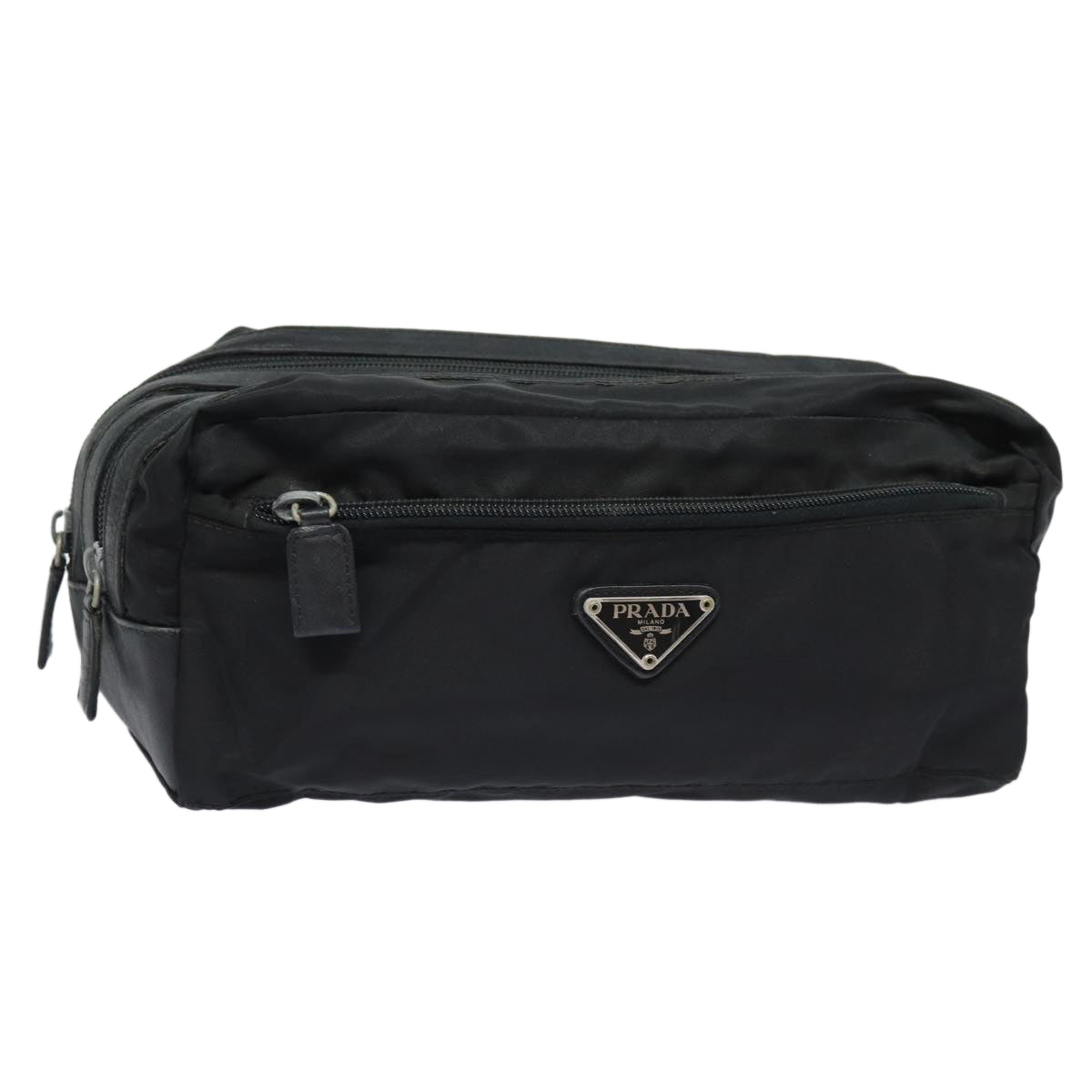 Luxury Prada Second Bag Nylon Black  bs16061