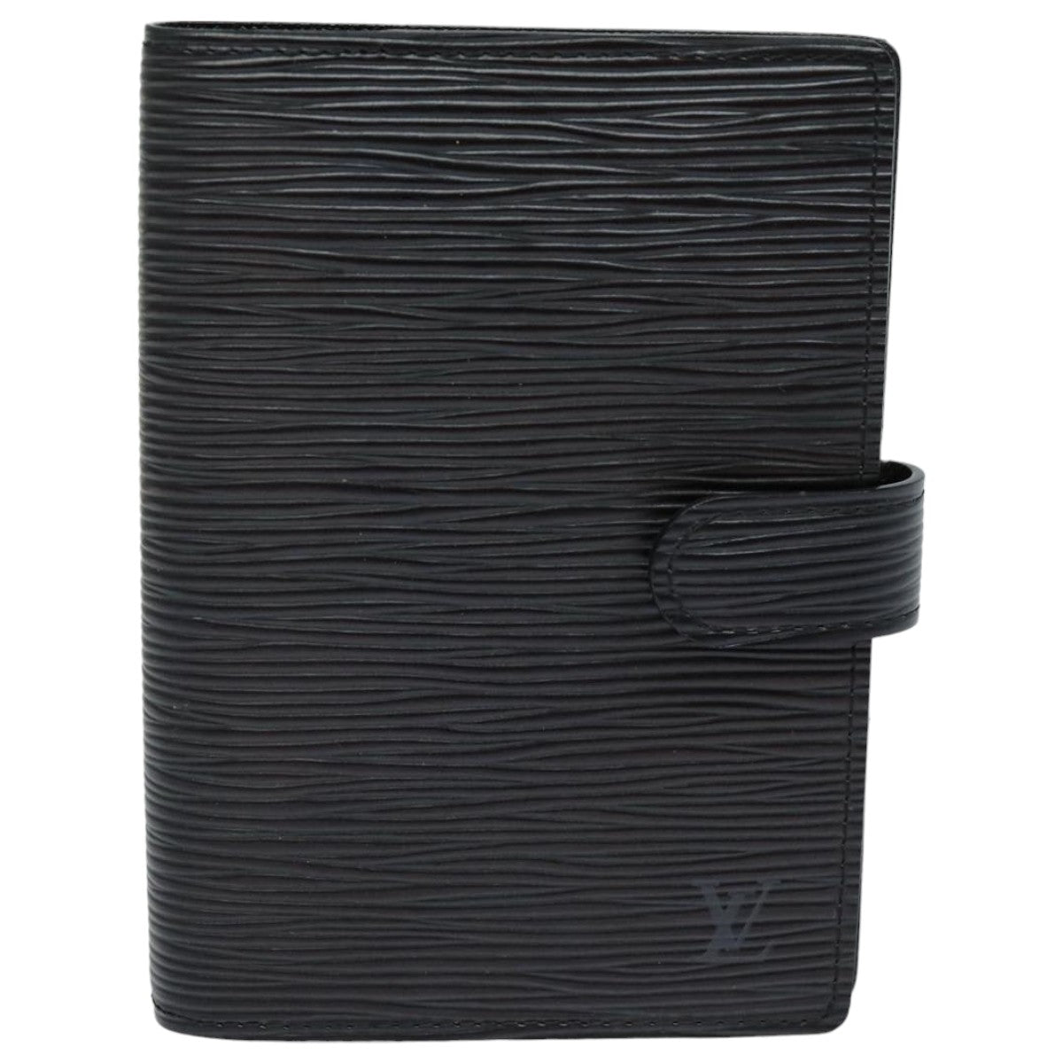 LOUIS VUITTON Epi Agenda PM Day Planner Cover Black R20052 LV bs16117