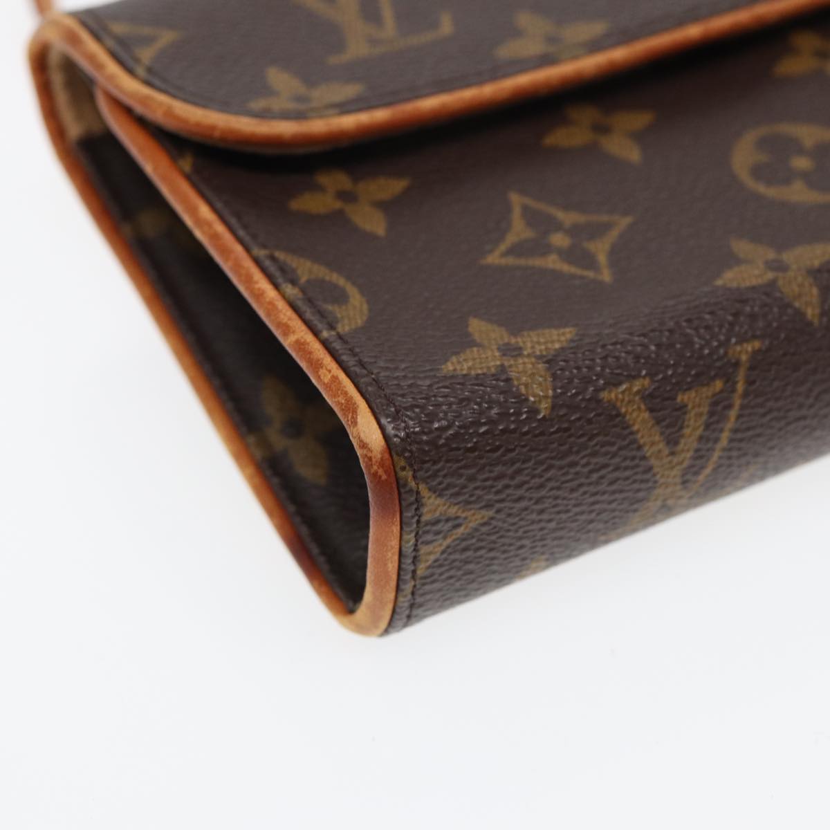 LOUIS VUITTON Monogram Pochette Florentine Waist bag M51855 LV bs16119