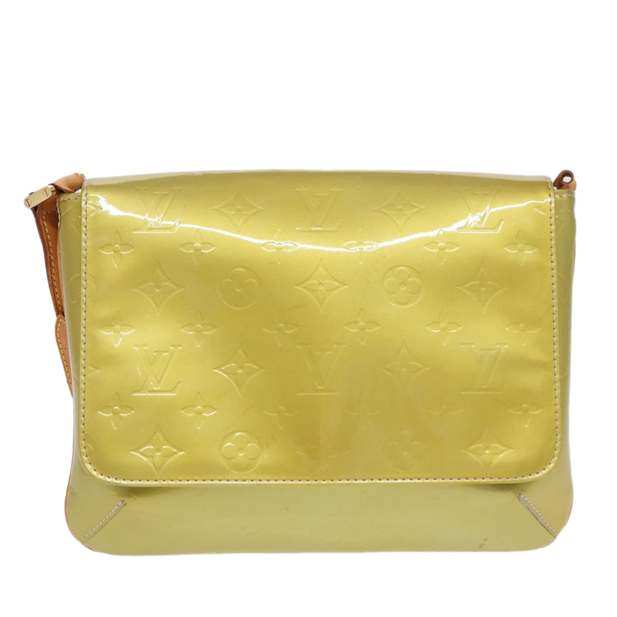 LOUIS VUITTON Monogram Vernis Thompson Street Bag Gris M91008 LV bs16120