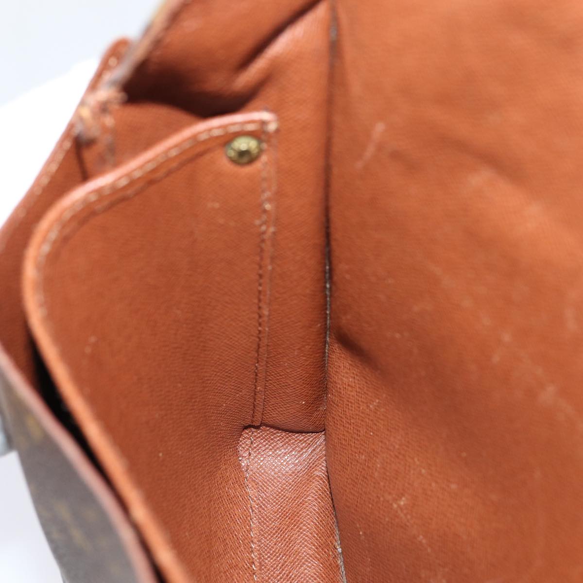 LOUIS VUITTON Monogram Cartouchiere GM Shoulder Bag M51252 LV bs16121