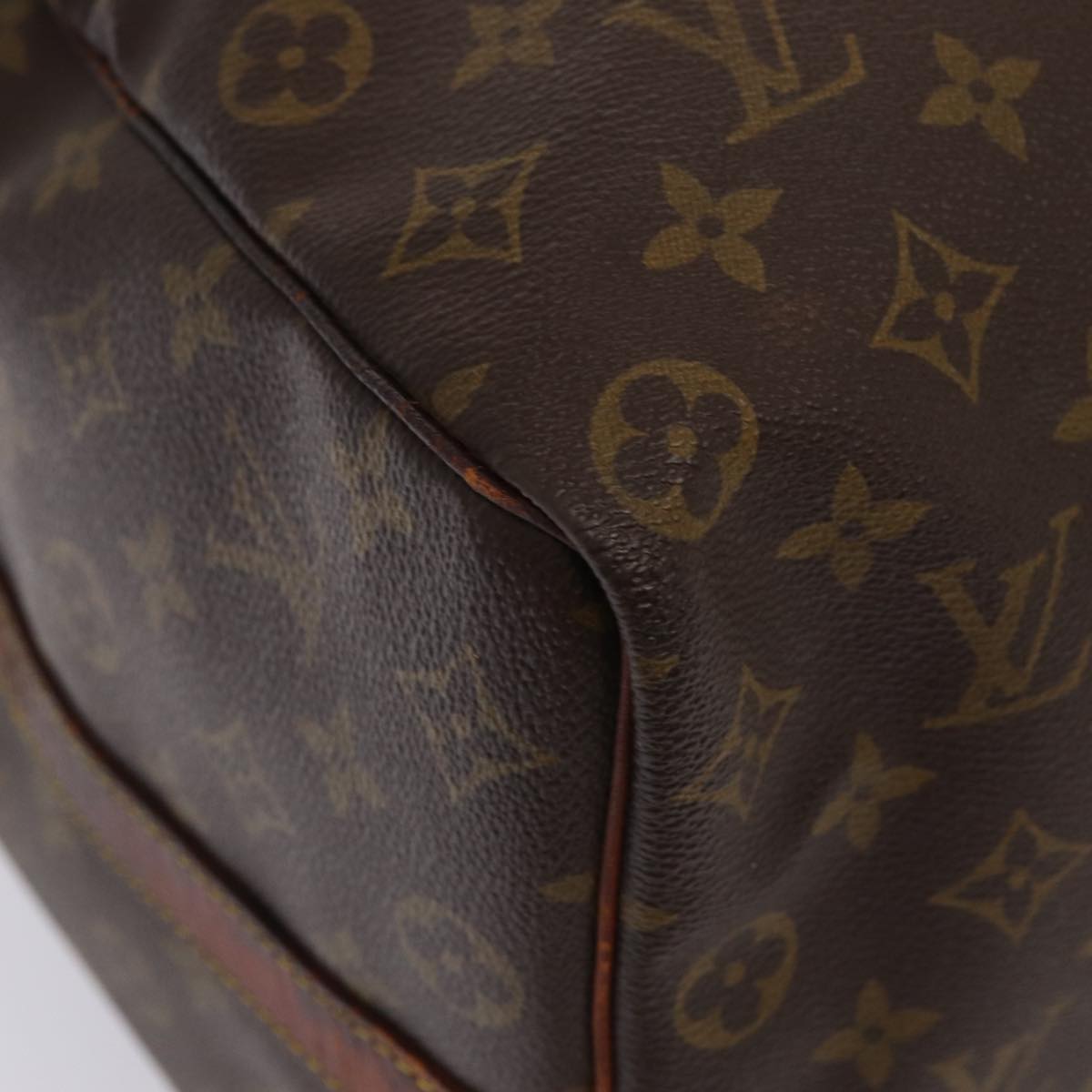 LOUIS VUITTON Monogram Keepall Bandouliere 50 Boston Bag M41416 LV bs16137
