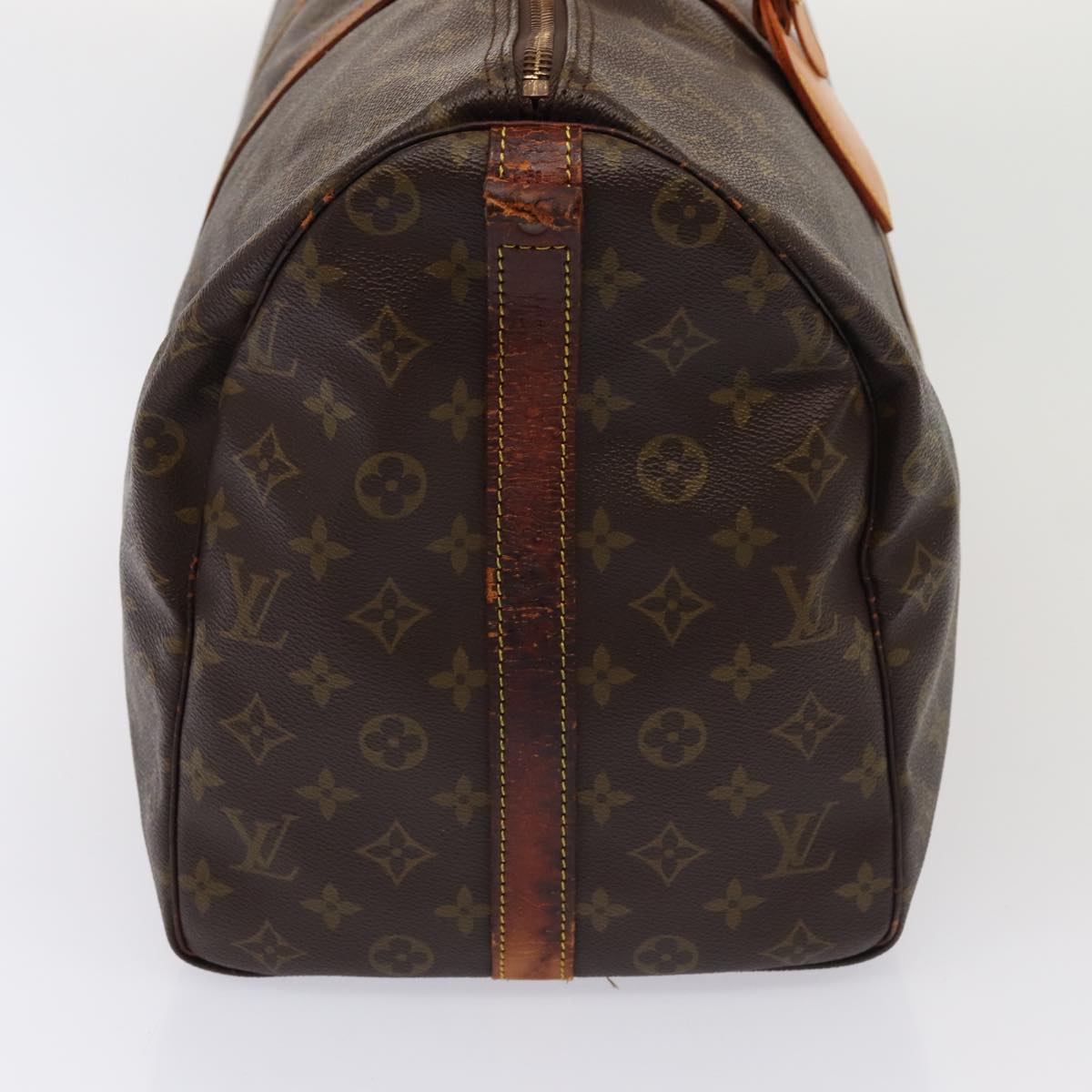 LOUIS VUITTON Monogram Keepall Bandouliere 50 Boston Bag M41416 LV bs16137