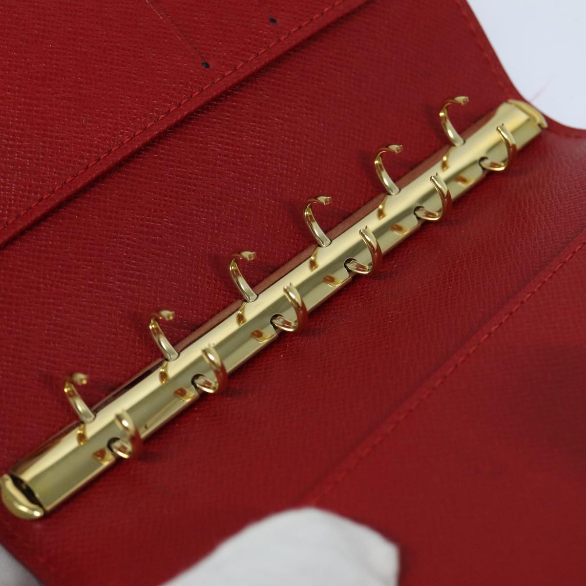 LOUIS VUITTON Epi Agenda PM Day Planner Cover Red R20057 LV bs16184