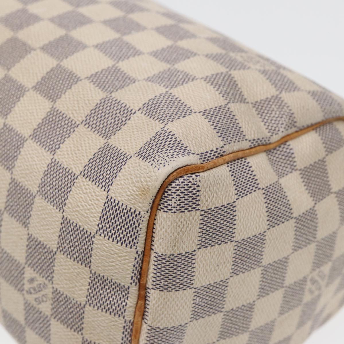 LOUIS VUITTON Damier Azur Speedy 25 Hand Bag N41534 LV bs16295