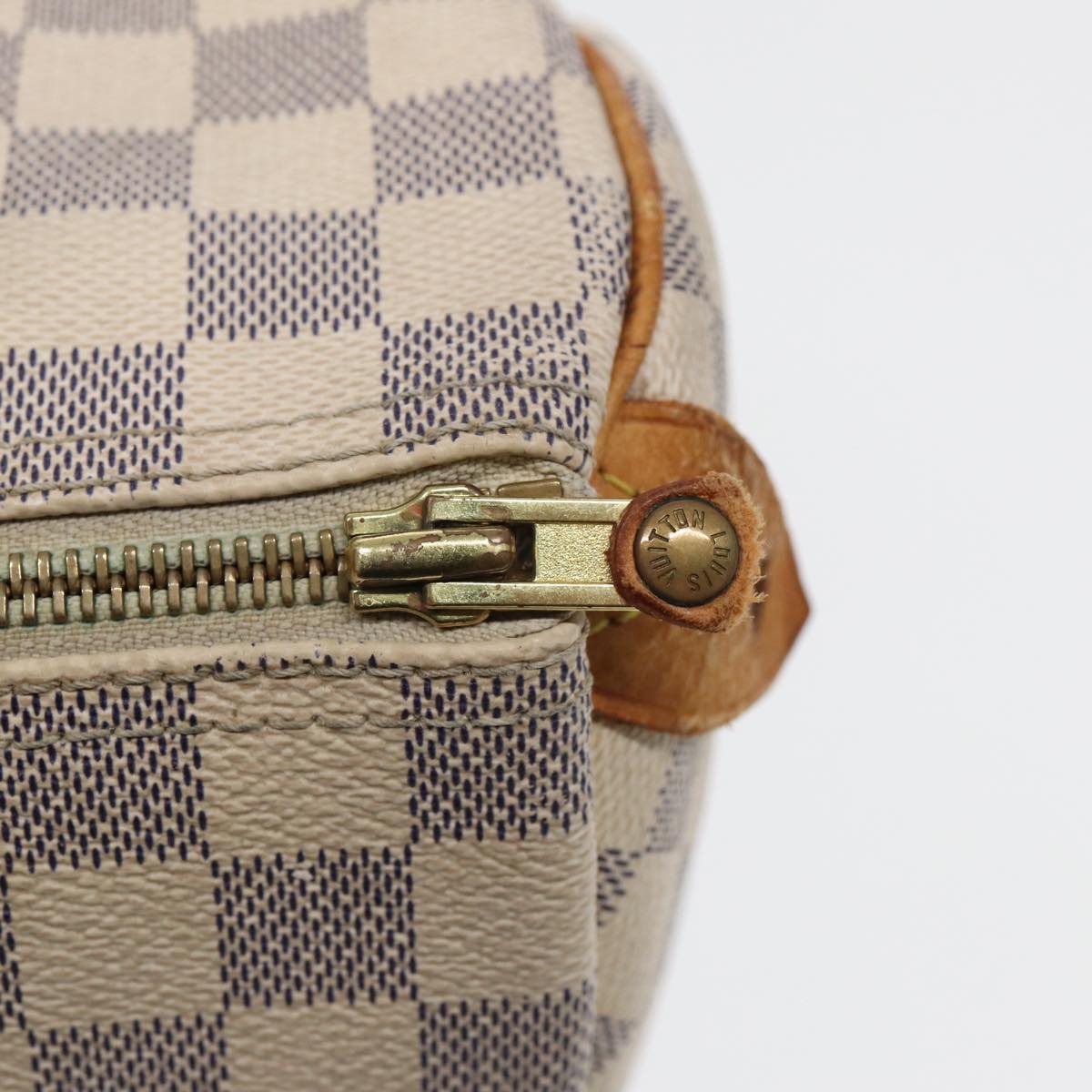 LOUIS VUITTON Damier Azur Speedy 25 Hand Bag N41534 LV bs16295