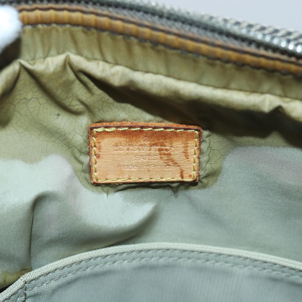 LOUIS VUITTON Damier Geant Compignon Messenger bag Khaki M93045 LV bs16296