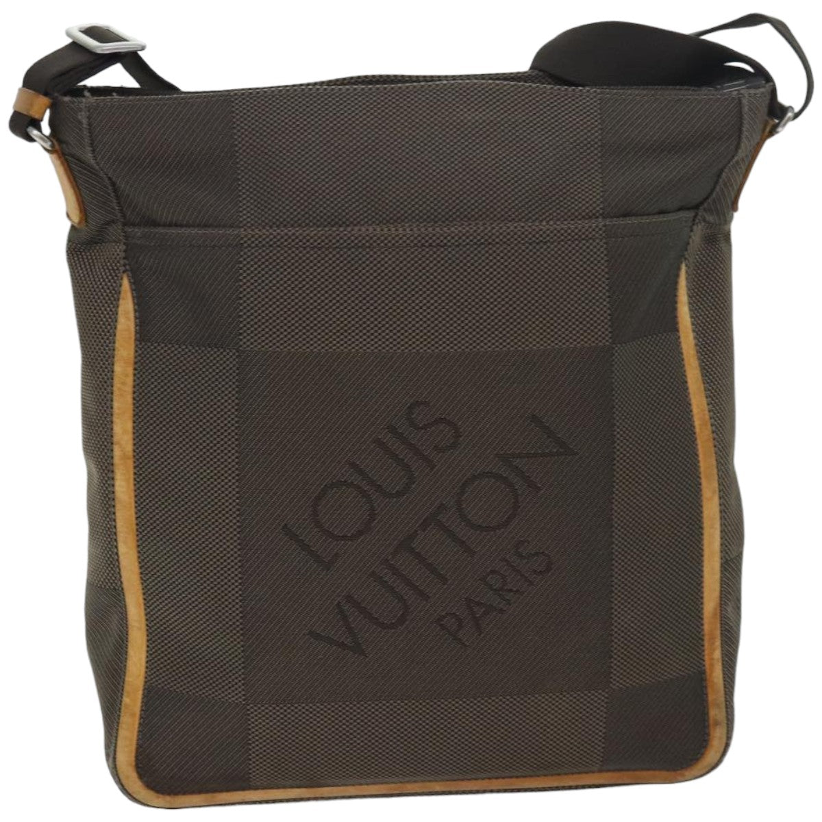 LOUIS VUITTON Damier Geant Compignon Messenger bag Khaki M93045 LV bs16296
