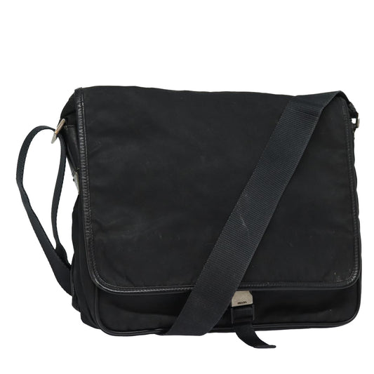 Luxury Prada Shoulder Bag Nylon Black  bs16316