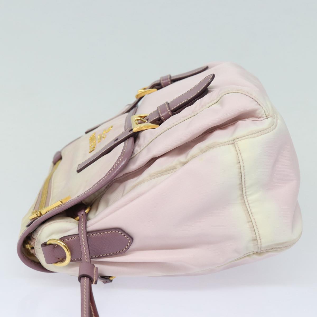 Luxury Prada Shoulder Bag Nylon Pink  bs16348