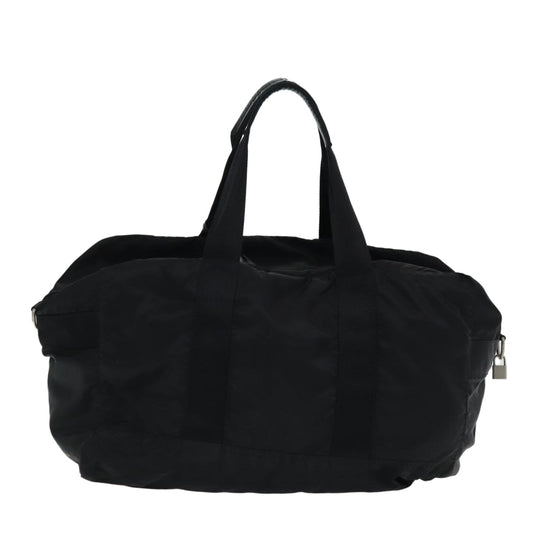 Luxury Prada Boston Bag Nylon Black  bs16386