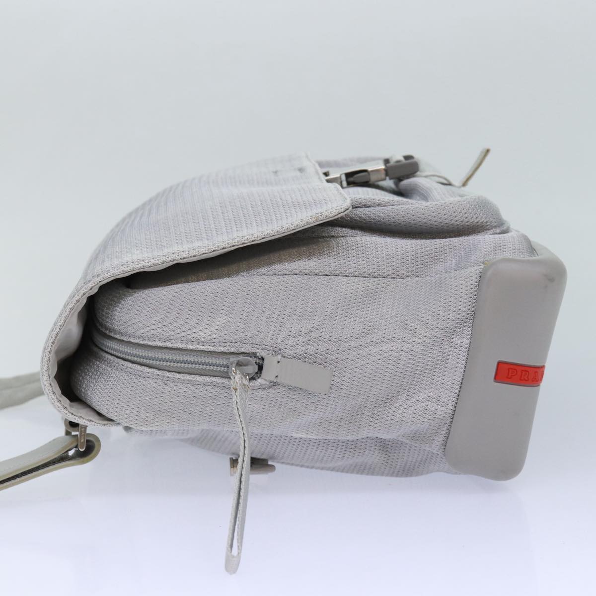 Luxury Prada Sports Shoulder Bag Nylon Gray  bs16388