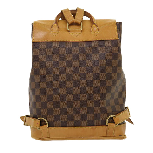 LOUIS VUITTON Damier Ebene Arlucan Backpack N99038 LV bs1643