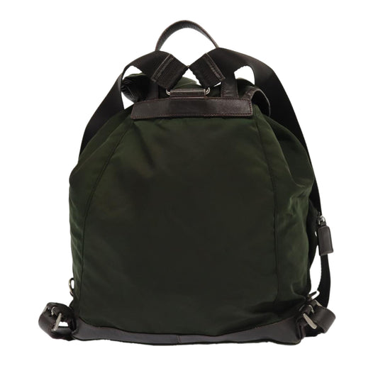 Luxury Prada Backpack Nylon Khaki  bs16433
