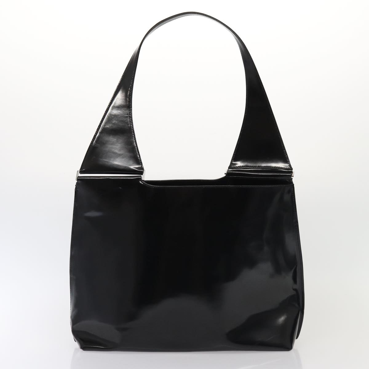 PRADA Sports Gucci Shoulder Bag Patent Leather Nylon 2Set Black  bs16508