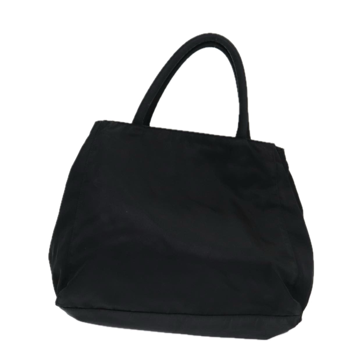 Luxury Prada Hand Bag Nylon Black Silver  bs16538