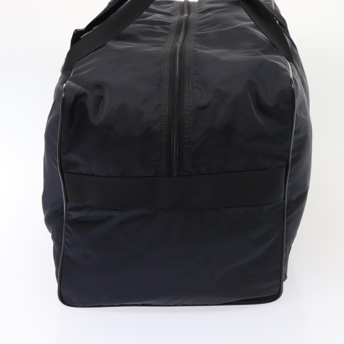 Luxury Prada Boston Bag Nylon Black Silver  bs16548
