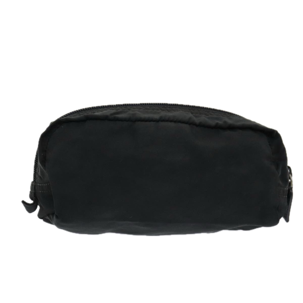 Luxury Prada Pouch Nylon Black Silver  bs16638