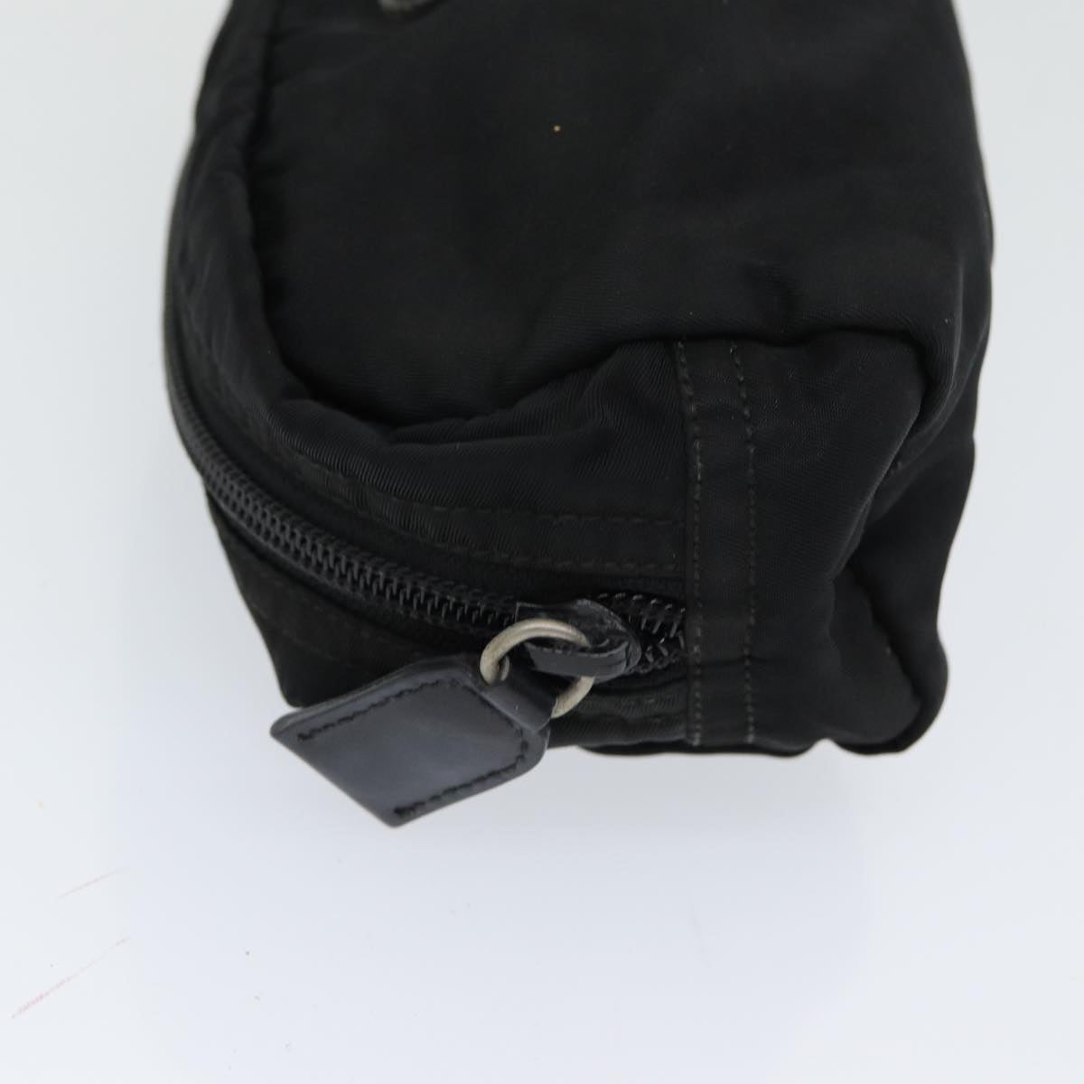 Luxury Prada Pouch Nylon Black Silver  bs16638