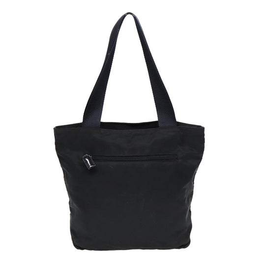 Luxury Prada Shoulder Bag Nylon Black Silver  bs16713
