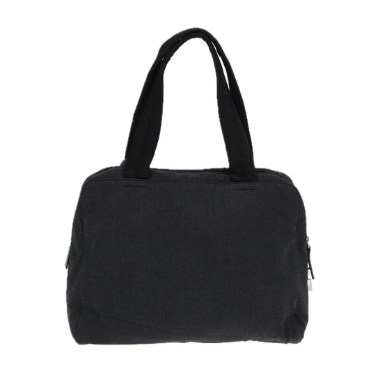 Luxury Prada Sports Hand Bag Canvas Gray Silver  bs16737