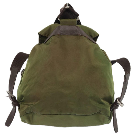 Luxury Prada Backpack Nylon Khaki  bs16830