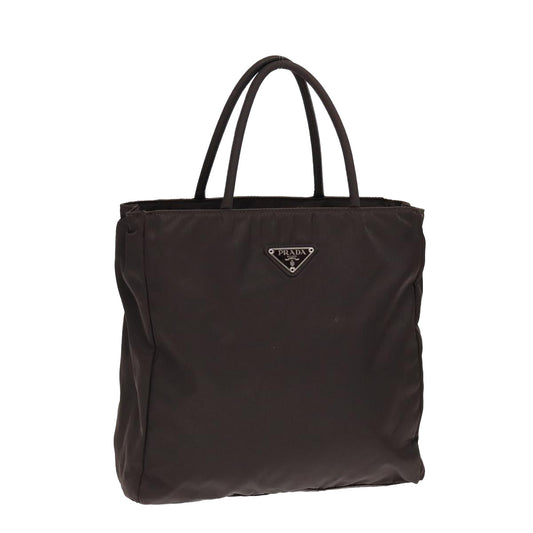 Luxury Prada Hand Bag Nylon Brown  bs16846