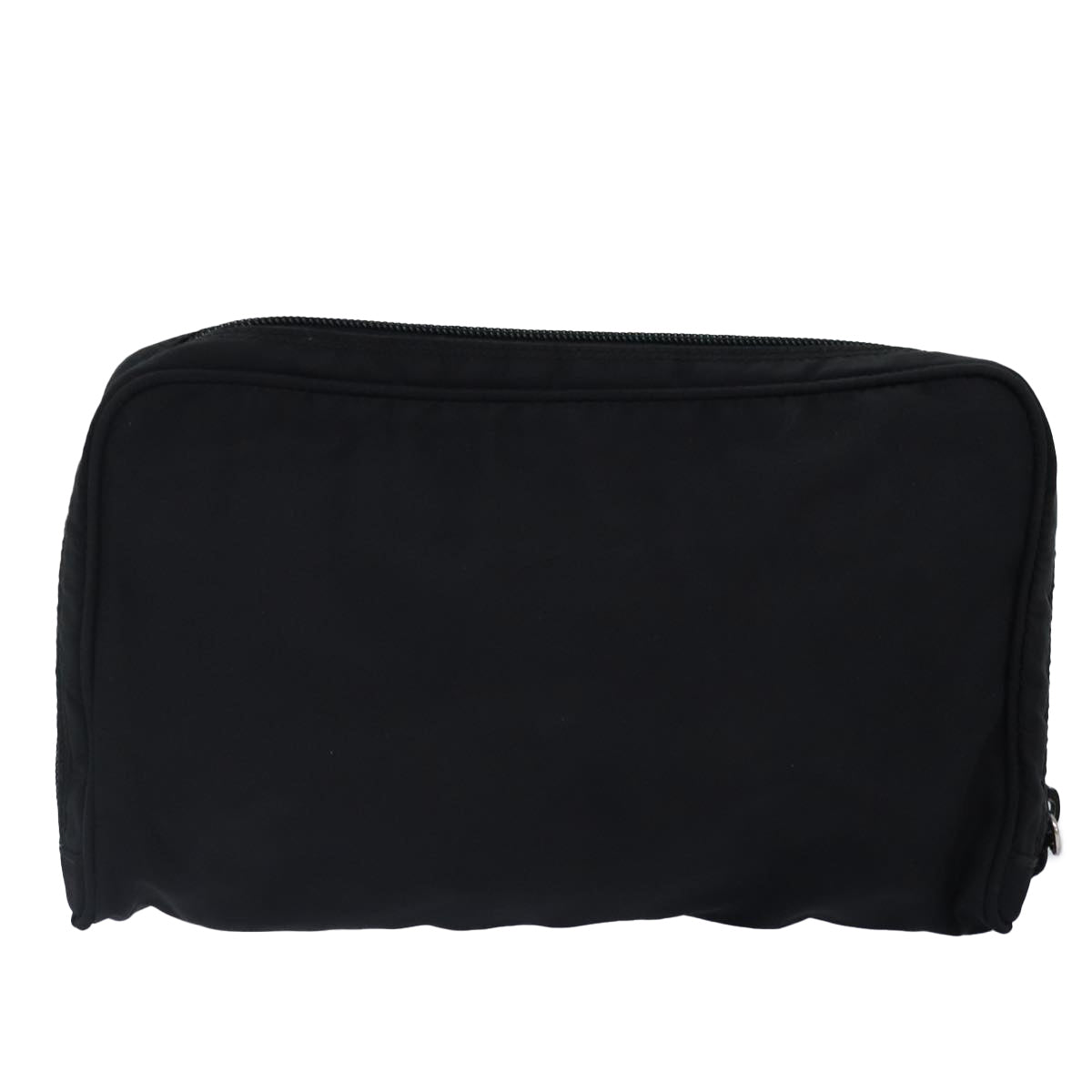 Luxury Prada Pouch Nylon Black Silver  bs16848