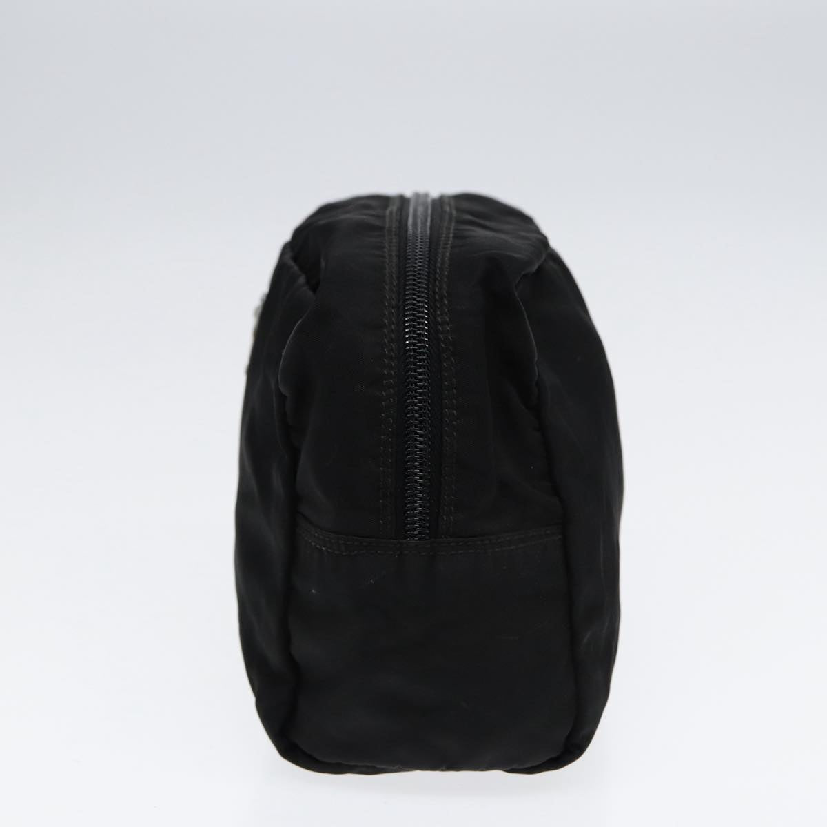 Luxury Prada Pouch Nylon Black Silver  bs17057