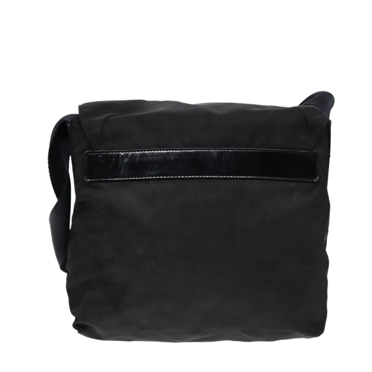 Luxury Prada Shoulder Bag Nylon Black Silver  bs17229