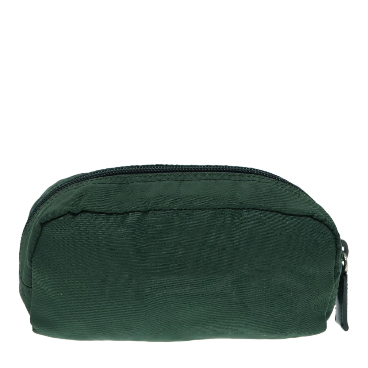 Luxury Prada Pouch Nylon Green Silver  bs17230